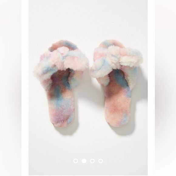 EMU Australia Tie-Dye Mayberry Slippers By Anthropologie W9 - Picture 1 of 8